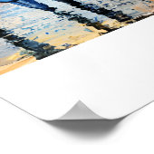 Ein Spaziergang durch die Pariser Mauer Kunstgewer Poster (Ecke)