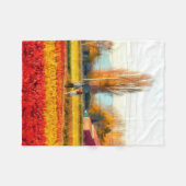 Ein Spaziergang durch Gold und rote Felsen Fleecedecke (Vorderseite (Horizontal))