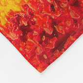 Ein Spaziergang durch Gold und rote Felsen Fleecedecke (Ecke)