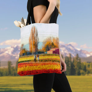 Ein Spaziergang durch Gold und rote Felsen Tasche