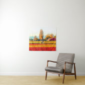 Ein Spaziergang durch Gold und rote Felsen Wandteppich (Beispiel (Horizontal))