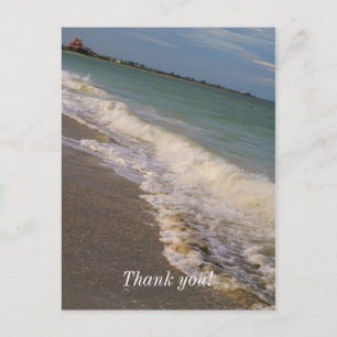 Ein Spaziergang entlang des Strandes St Pete Postkarte