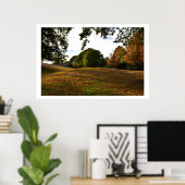 Ein Spaziergang im Park Poster (Heimbüro)
