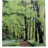 Ein Spaziergang im Wald Duschvorhang (Vorderseite)