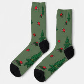 Ein Spaziergang im Wald Socken (Linkes Detail)
