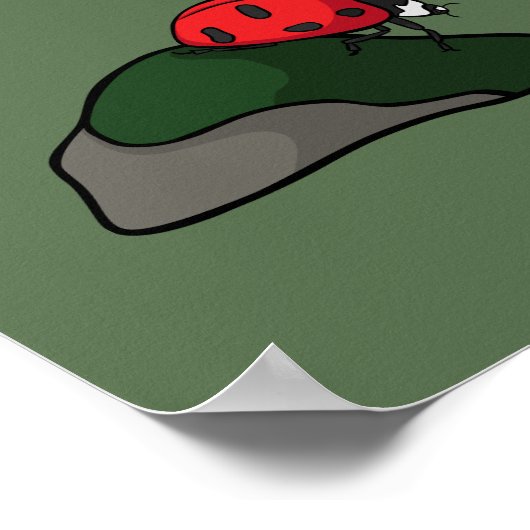 Ein Spaziergang im Waldposter Poster (Ecke)