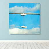 Ein Spaziergang in den Wolken Leinwanddruck (Insitu (Holzboden))