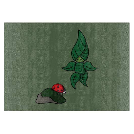 Ein Spaziergang in der Holzglasabteilung Schneidebrett (Vorderseite)