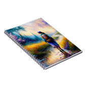 Ein Spaziergang in der Holzkunst Notizblock (Rechte Seite)