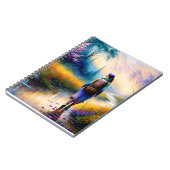 Ein Spaziergang in der Holzkunst Notizblock (Linke Seite)