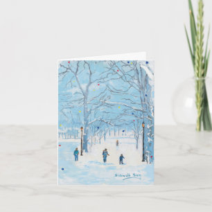 Ein Spaziergang mit der Park Holiday Card Karte