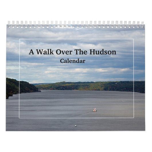 Ein Spaziergang über den Hudson Kalender (Titelbild)