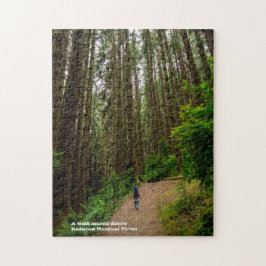 Ein Spaziergang unter den Giganten - Redwood Natio Puzzle