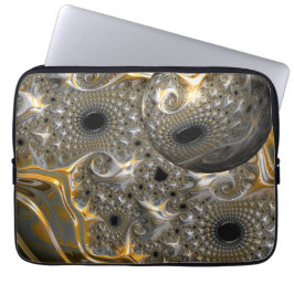 Ein spektakuläres Ballett in der Silber- und Gold- Laptopschutzhülle