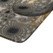 Ein spektakuläres Ballett in Silber und Gold Schneidebrett (Ecke)