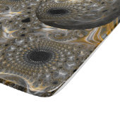 Ein spektakuläres Ballett in Silber und Gold Schneidebrett (Ecke)