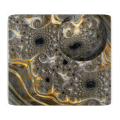 Ein spektakuläres Ballett in Silber und Gold Schneidebrett (Vorderseite)