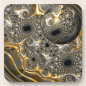 Ein spektakuläres Ballett in Silber und Gold-Unter Getränkeuntersetzer (Vorderseite)