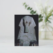 Ein Sphinx von Königin Hatshepsut Postkarte (Stehend Vorderseite)