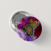 Ein Spicebush-Frack-Schmetterling Button (Vorne & Hinten)