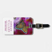 Ein Spicebush-Frack-Schmetterling Gepäckanhänger (Vorderseite horizontal)