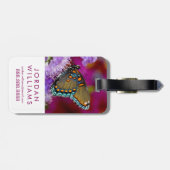 Ein Spicebush-Frack-Schmetterling Gepäckanhänger (Rückseite horizontal)