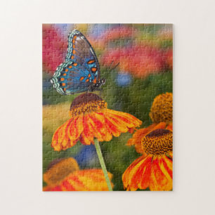 Ein Spicebush Swallowtail, Papilio troilus Puzzle