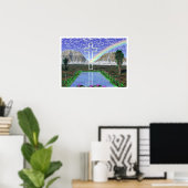Ein Spiegelbild Poster (Heimbüro)