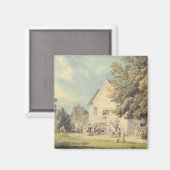 Ein Spiel auf dem Bowling Green außerhalb des B Magnet (Vorderseite/Rückseite)