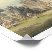 Ein Spiel auf dem Bowling Green außerhalb des B Poster (Ecke)