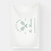 Ein Spiel aus dem Himmel Bachelorette Banner (Vertikal)