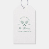 Ein Spiel aus dem Himmel Bachelorette Geschenkanhänger (Rückseite)