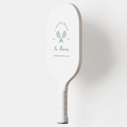 Ein Spiel aus dem Himmel Bachelorette Pickleball Schläger (Links)