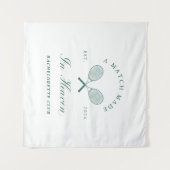 Ein Spiel aus dem Himmel Bachelorette Wandteppich (Vorderseite (Horizontal))