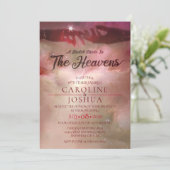 Ein Spiel, das in den Himmeln gemacht wurde Einladung (Stehend Vorderseite)