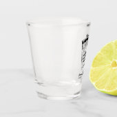 Ein Spiel, das in der Niedlichen Gastgeschenk Hoch Schnapsglas (Links)