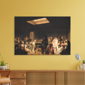 Ein Spiel der Billard, 1807 Leinwanddruck (Insitu (Wohnzimmer))