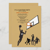 Ein Spiel der Einladung von Hoops (Vorne/Hinten)