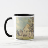 Ein Spiel der Schüsseln auf dem Bowling Green Tasse (Links)