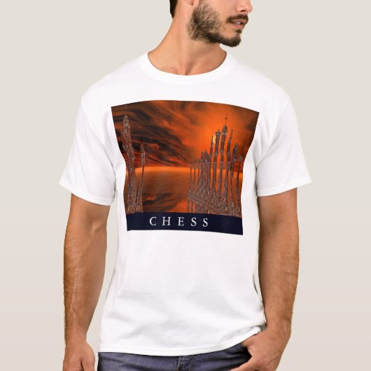 Ein Spiel des Schachs T-Shirt (Vorderseite)