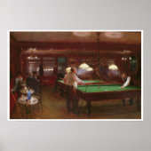 Ein Spiel mit Billard Poster (Vorne)