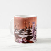 Ein Spiel mit Schach Kaffeetasse (Vorderseite Links)