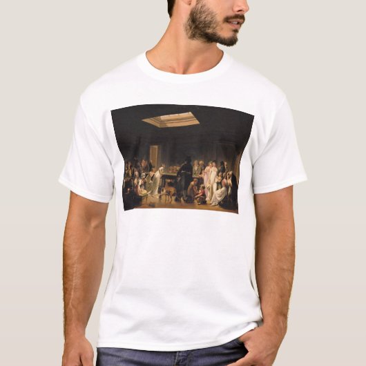 Ein Spiel von Billard, 1807 T-Shirt (Vorderseite)