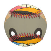 Ein spielerischer und lustiger Hamster Baseball (Vorderseite)