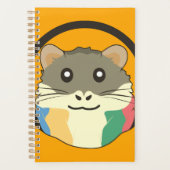Ein spielerischer und lustiger Hamster Planer (Vorderseite)