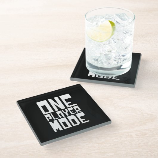 EIN SPIELMODUS GLASUNTERSETZER (Schrägansicht)