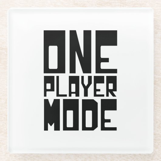 EIN SPIELMODUS GLASUNTERSETZER (Vorderseite)