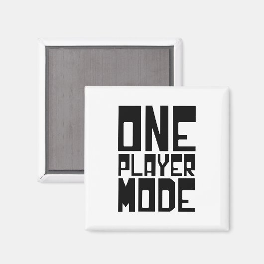 EIN SPIELMODUS MAGNET (Vorderseite/Rückseite)