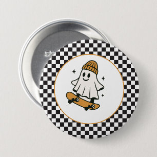 Ein Spooker Typ Halloween Button