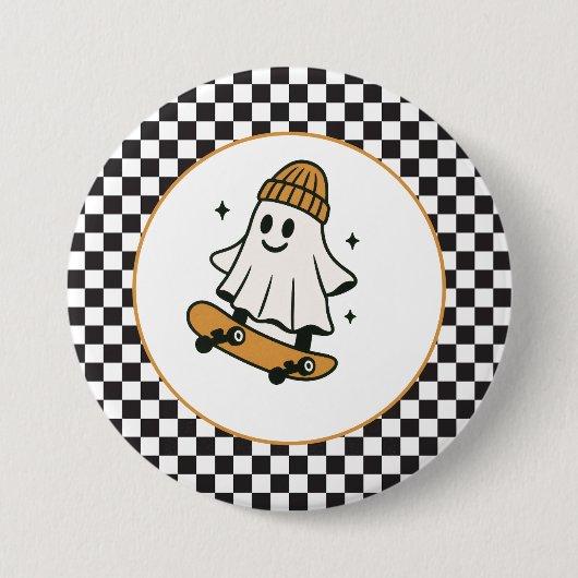 Ein Spooker Typ Halloween Button (Vorderseite)